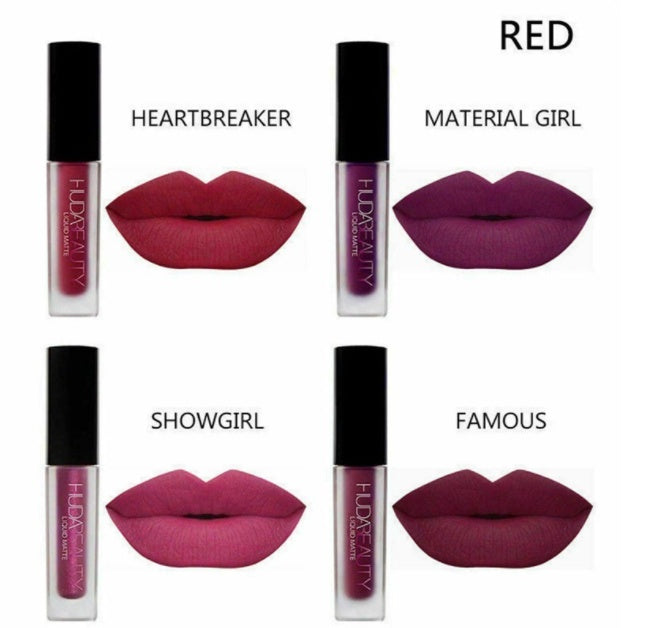 4 mini lipstick sets